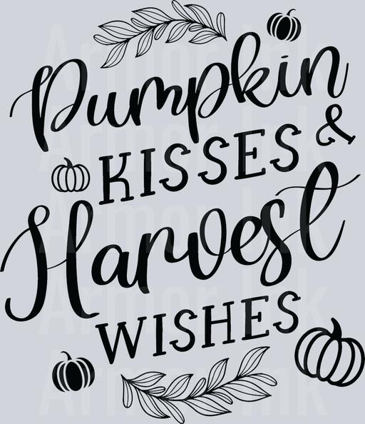 Pumpkin Kisses and Harvest Wishes