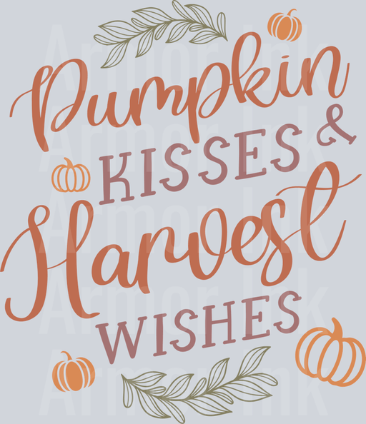 Pumpkin Kisses and Harvest Wishes