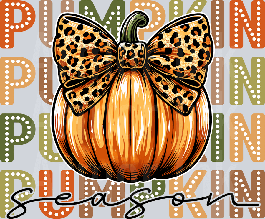 Pumpkin Season DTF transfer