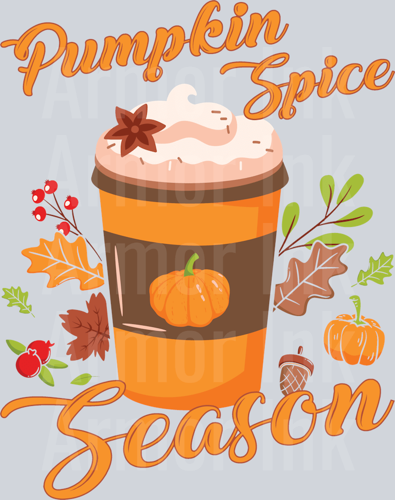 Pumpkin Spice Season DTF transfer