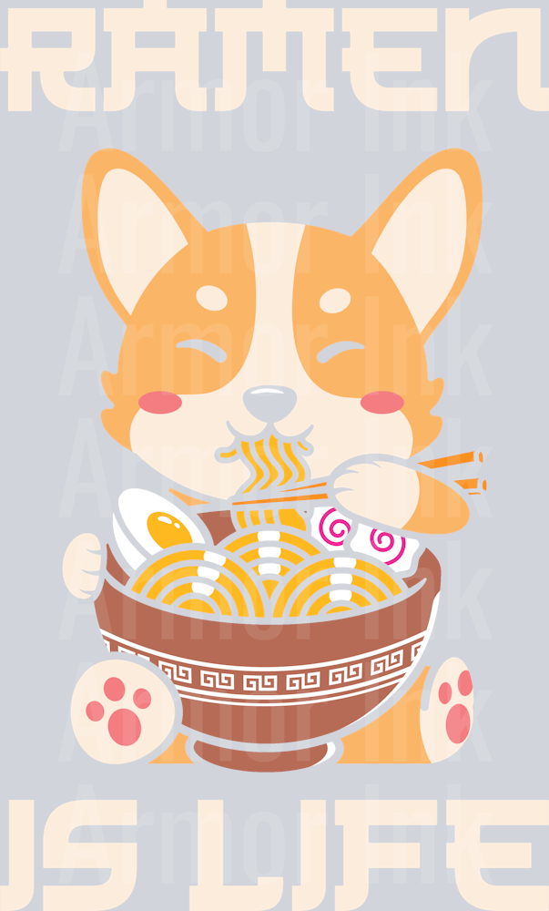 Ramen Is Life Shiba Inu