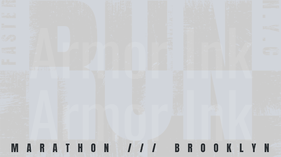 Run Faster Marathon Brooklyn DTF transfer