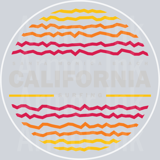 Santa Monica Beach California Surfing