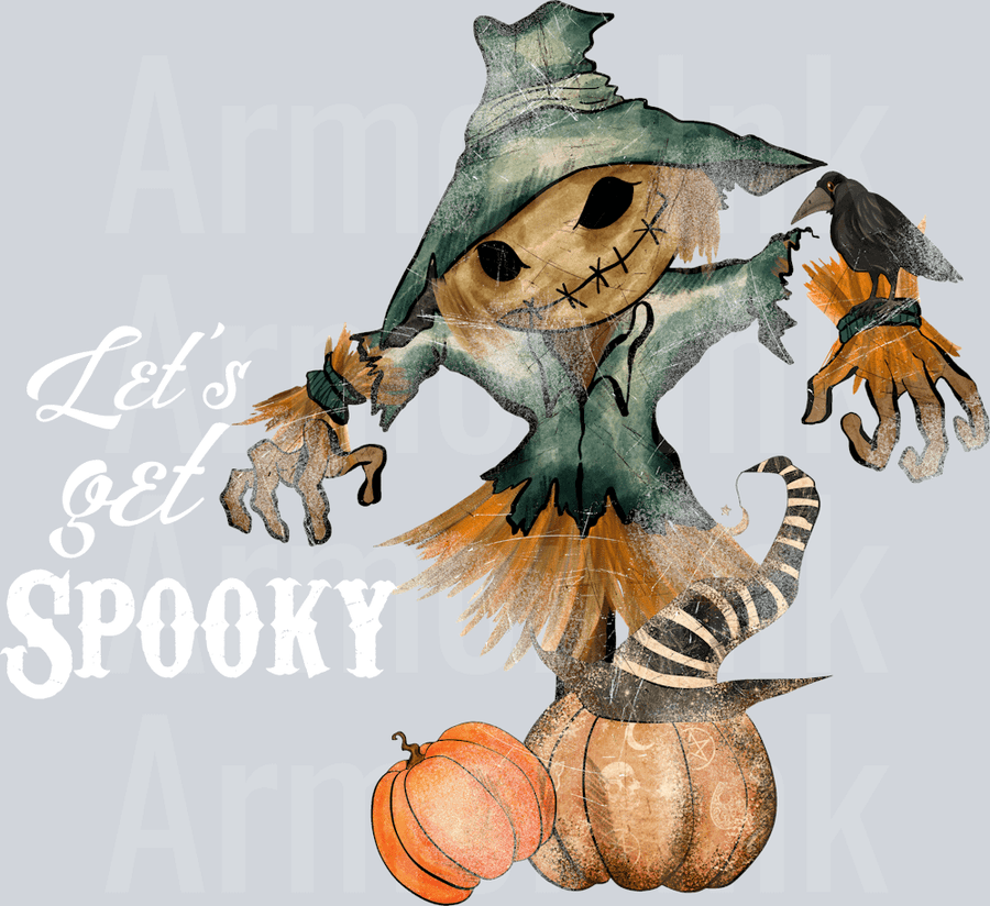 Scare Crow DTF transfer