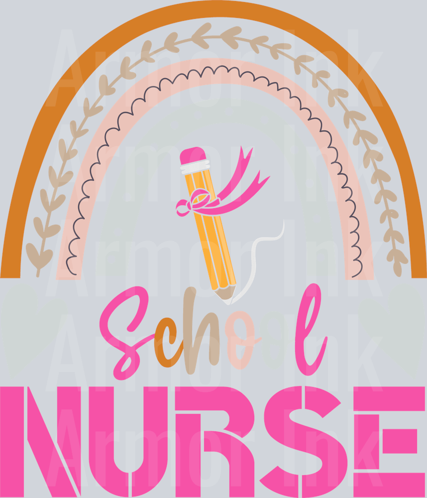 School Nurse DTF transfer