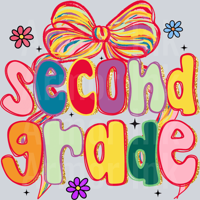 Second Grade DTF transfer