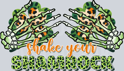 Shake Your Shamrock DTF transfer
