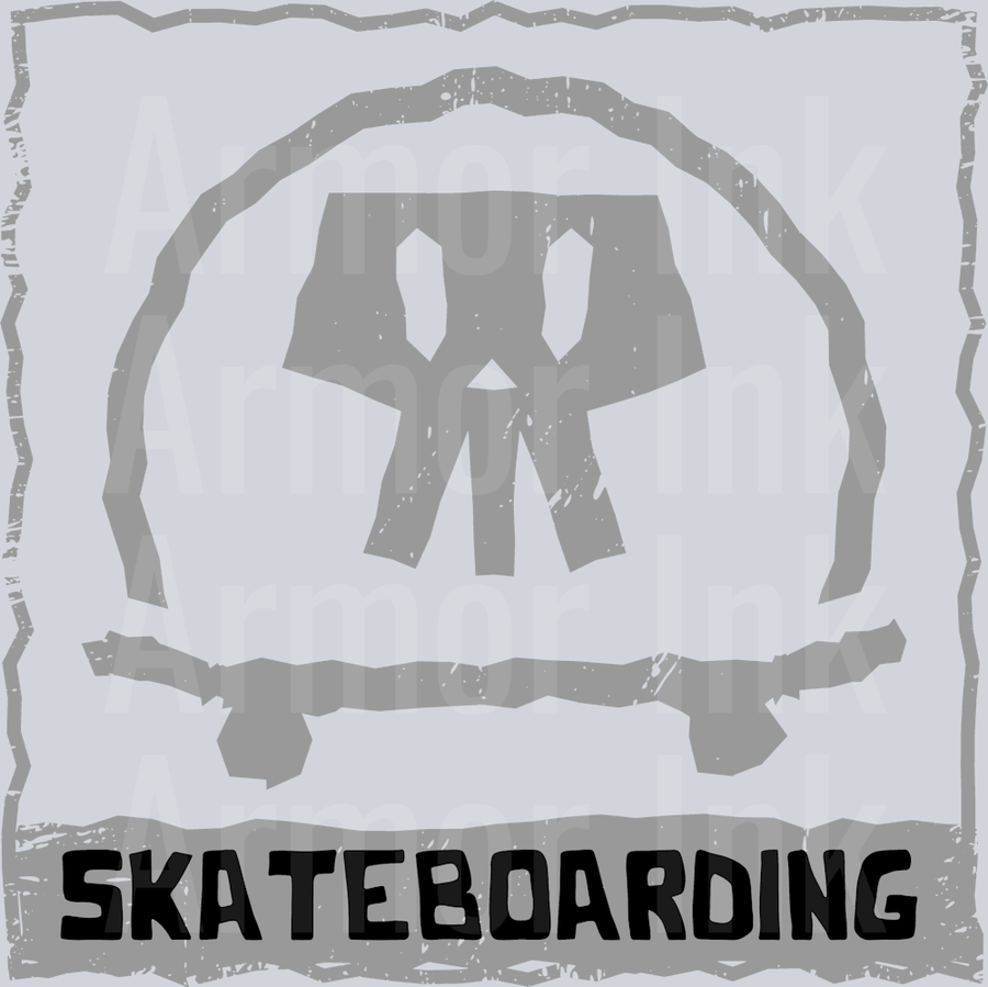 SkateBoarding DTF transfer