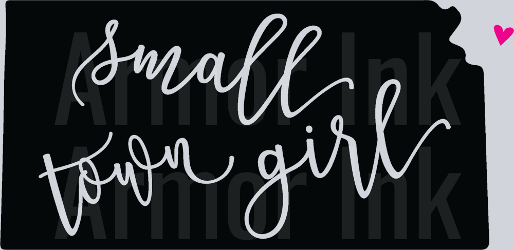 Small Town Girl DTF transfer