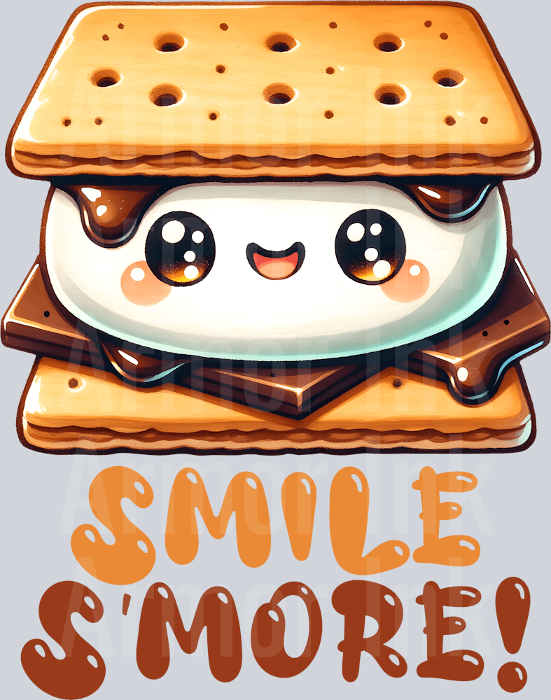 Smile Smore DTF transfer