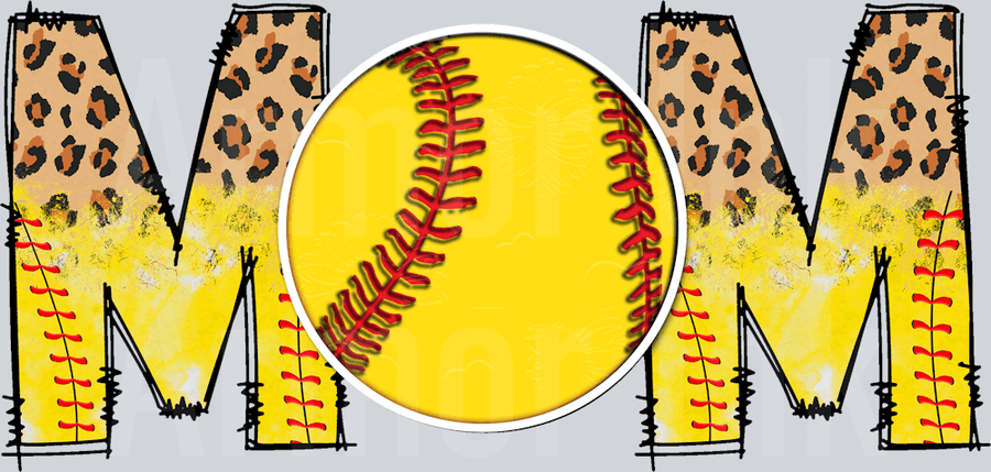 Softball Mom DTF transfer