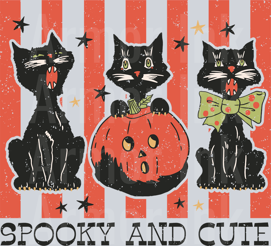 Spooky And Cute DTF transfer