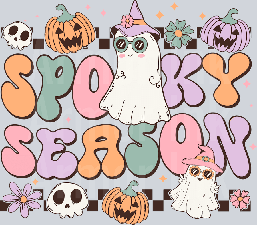 Spooky Season DTF transfer