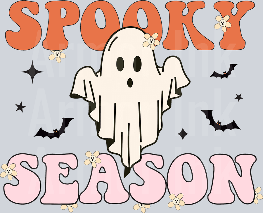 Spooky Season DTF transfer