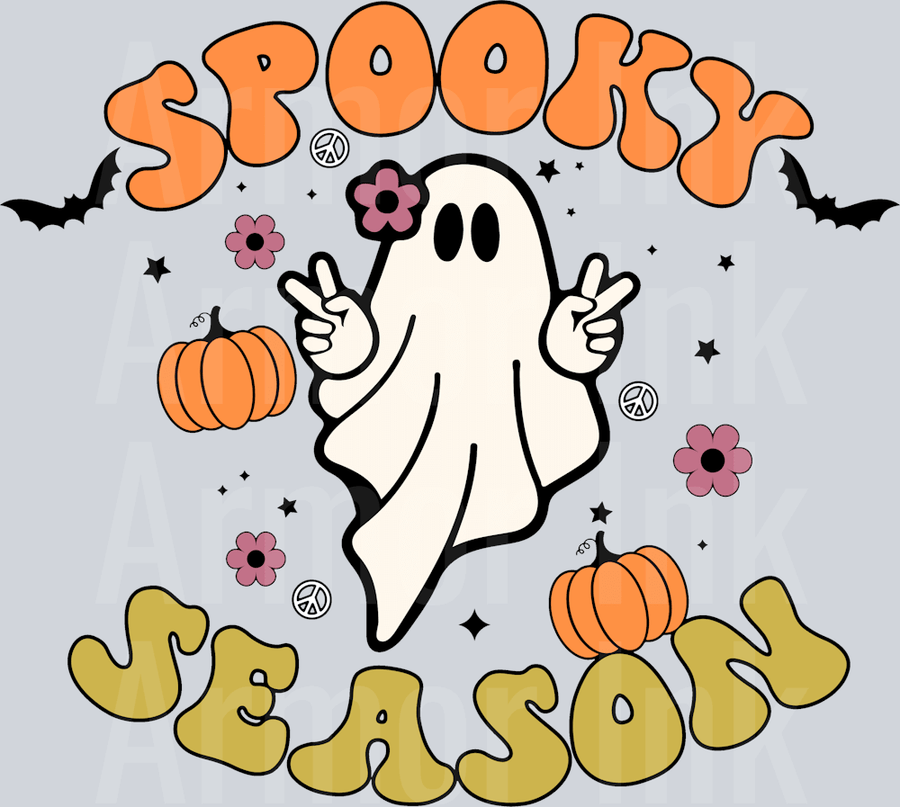 Spooky Season DTF transfer