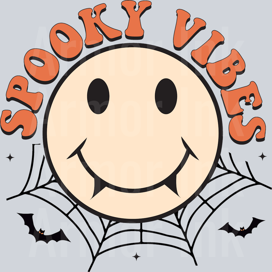 Spooky Vibes DTF transfer