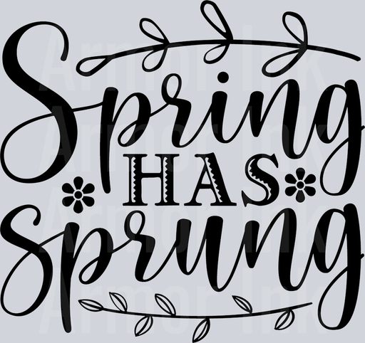 Spring Has Sprung Black