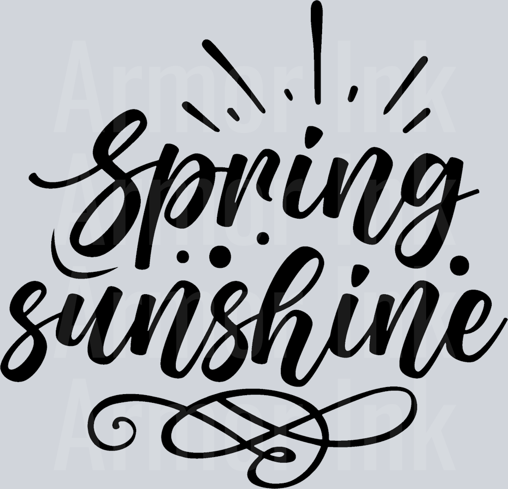 Spring Sunshine Black