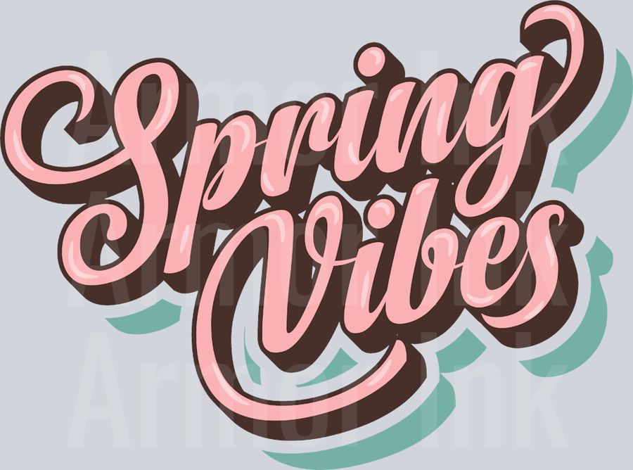 Spring Vibes DTF transfer