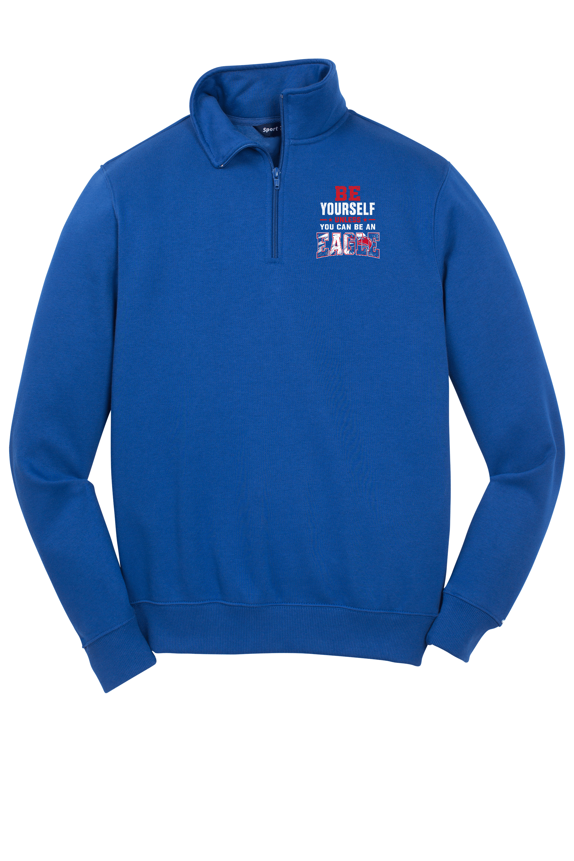 Classic Sweatshirt Material 1/4 Zip Pullover - Adult - Jr. Eagles