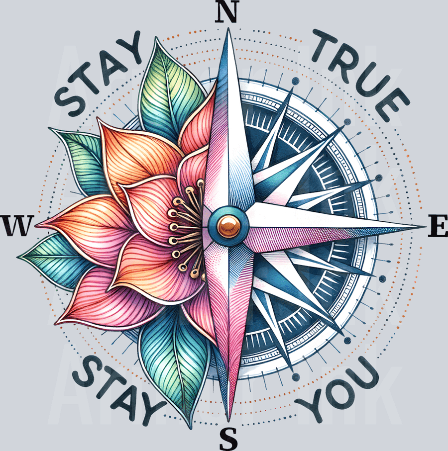 Stay True Stay You DTF transfer