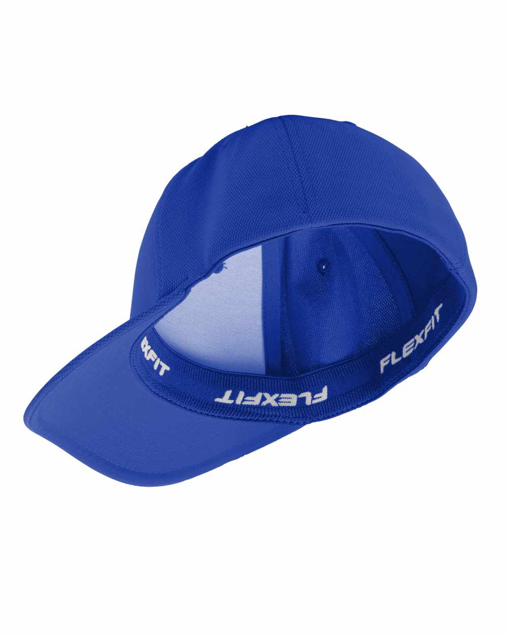 Blue Flexfit hat - stc22 inside view