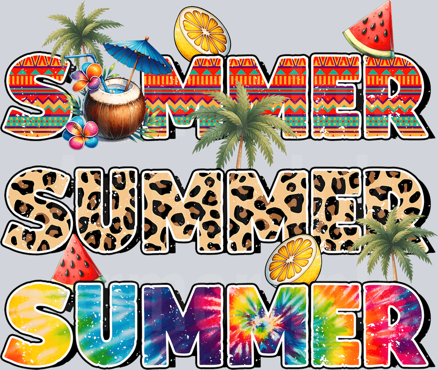 Summer DTF transfer