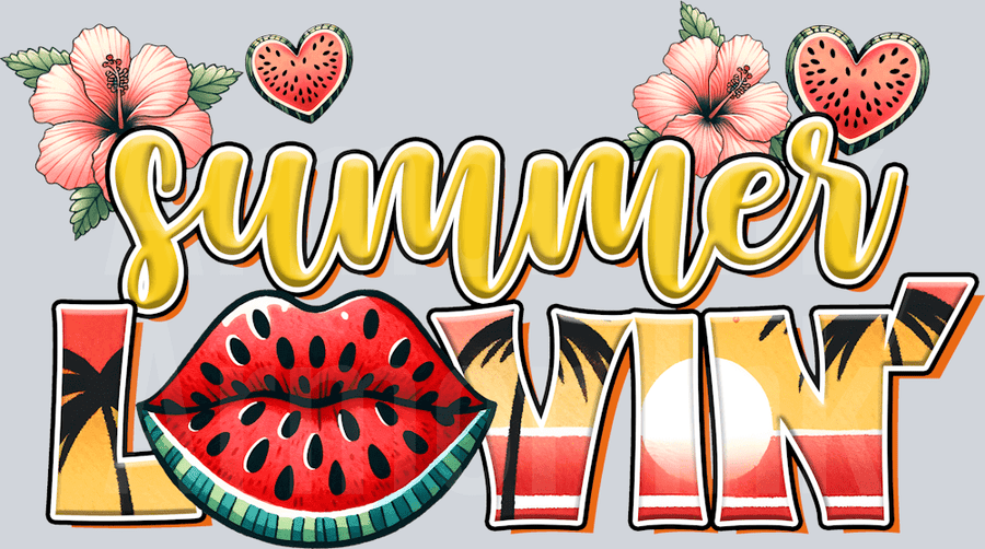 Summer Lovin DTF transfer