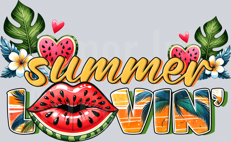 Summer Lovin DTF transfer