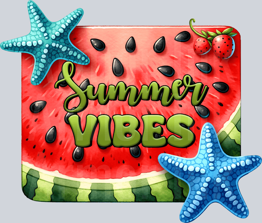 Summer Vibes DTF transfer