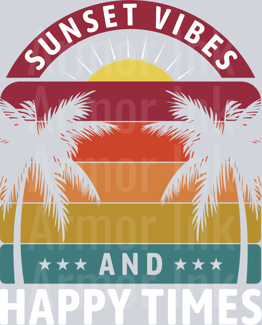 Sunset Vibes And Happy Times