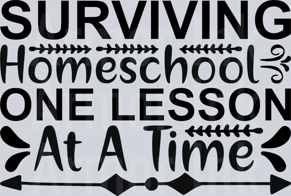 Surviving Homeschool One Lesson At A Time