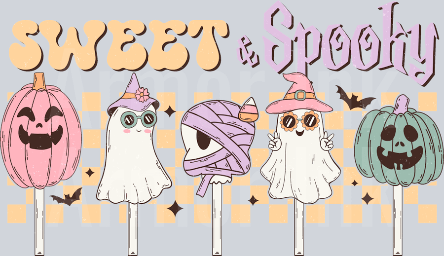 Sweet And Spooky DTF transfer