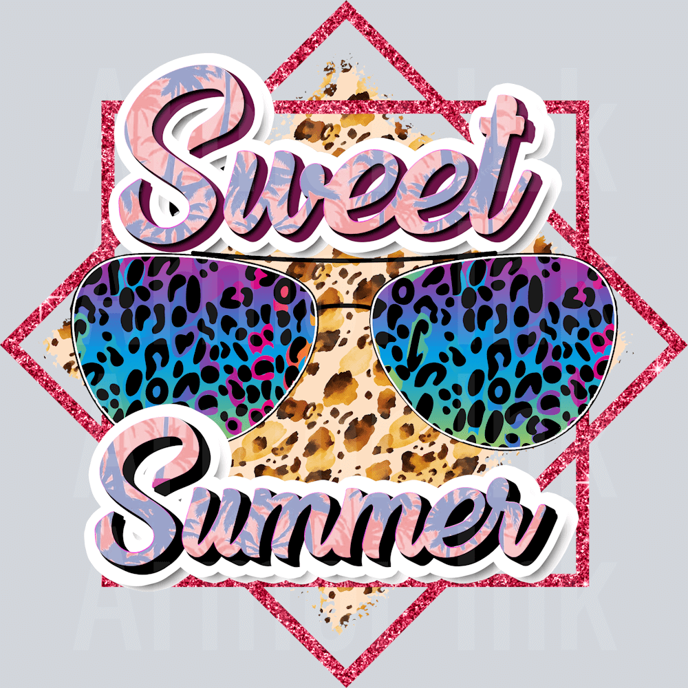Sweet Summer DTF transfer