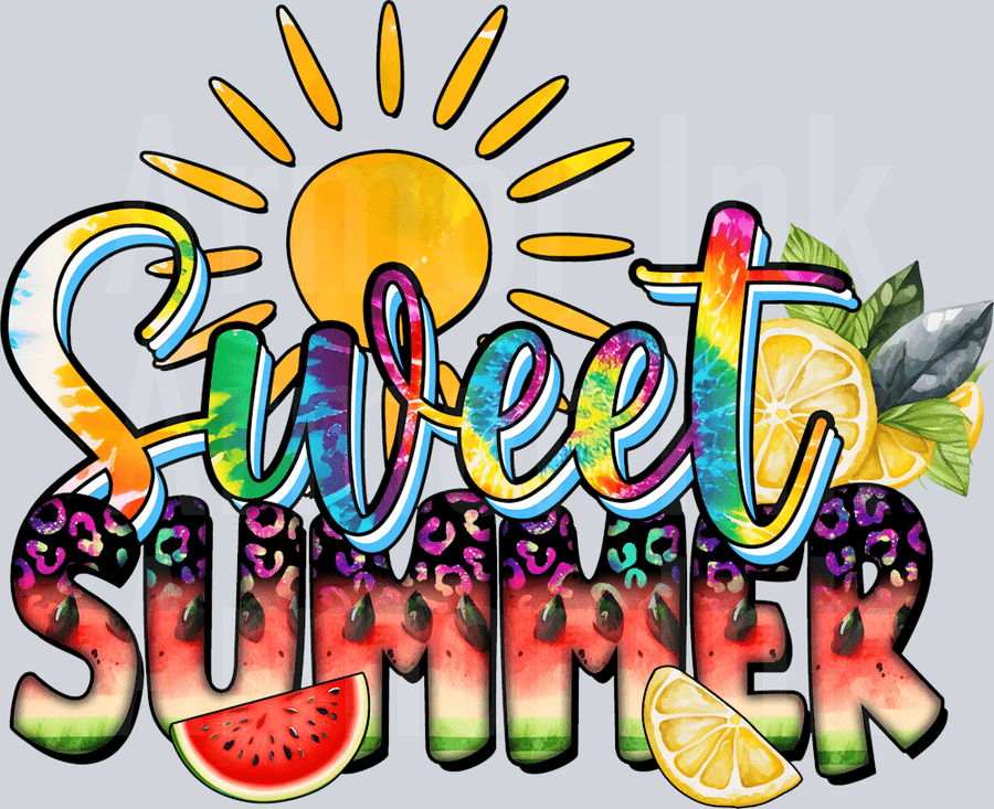 Sweet Summer DTF transfer