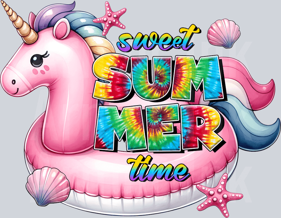 Sweet Summer Time DTF transfer