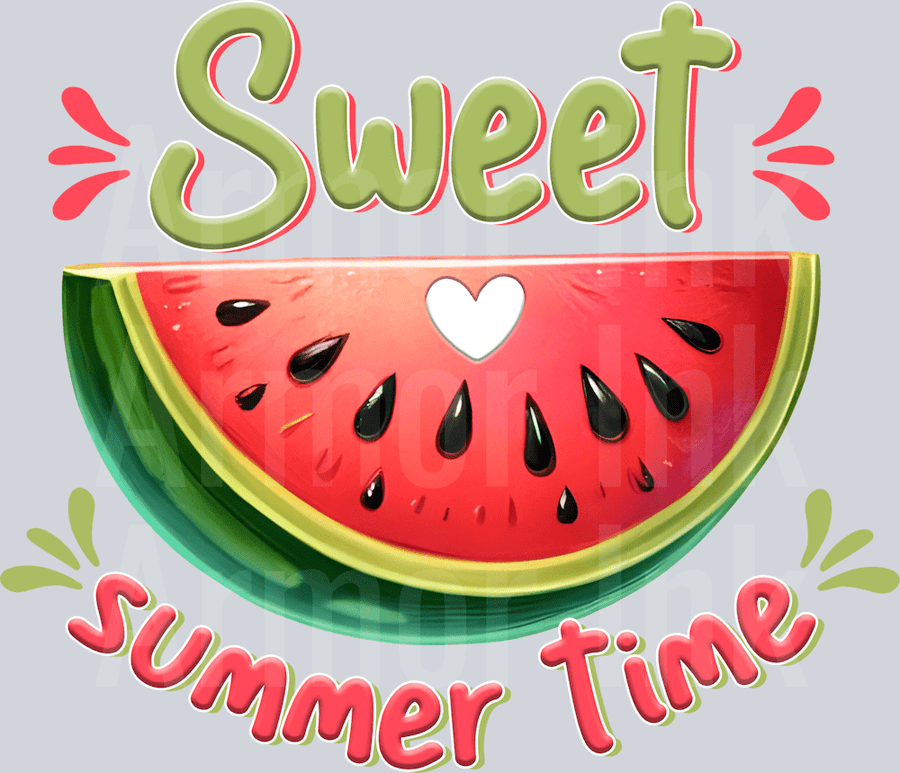 Sweet Summer Time DTF transfer