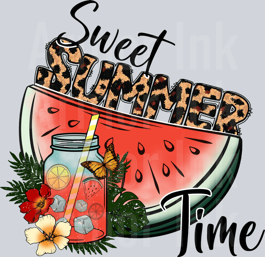 Sweet Summer Time DTF transfer
