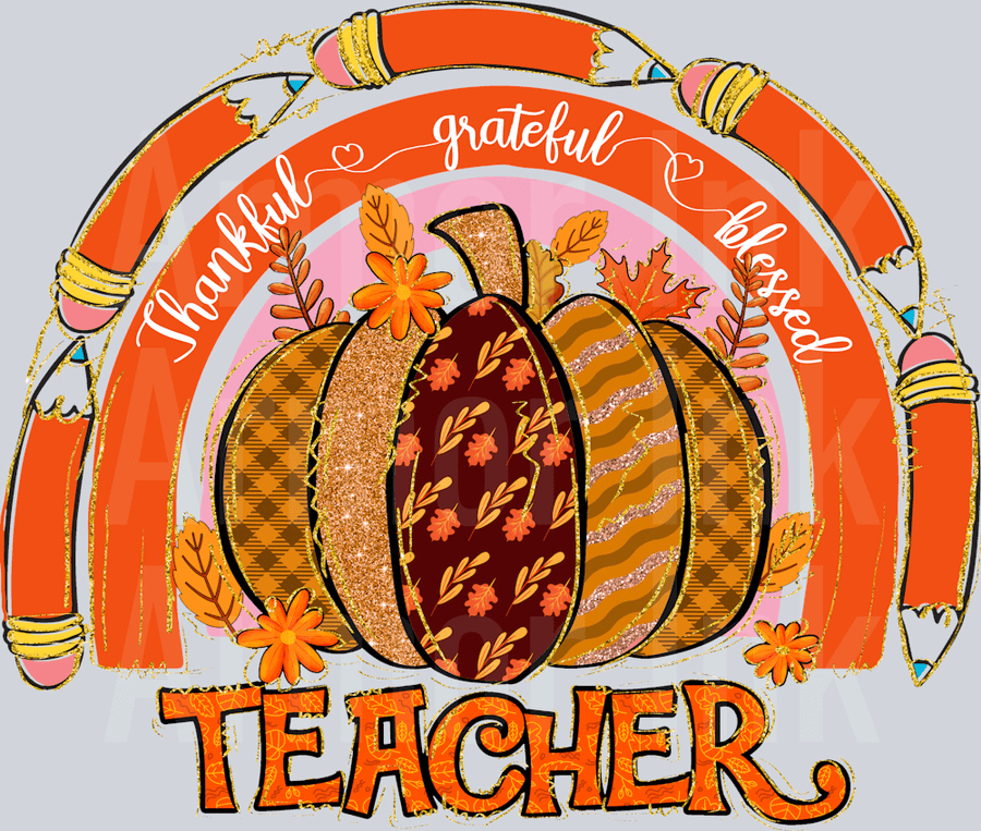 Teacher DTF transfer
