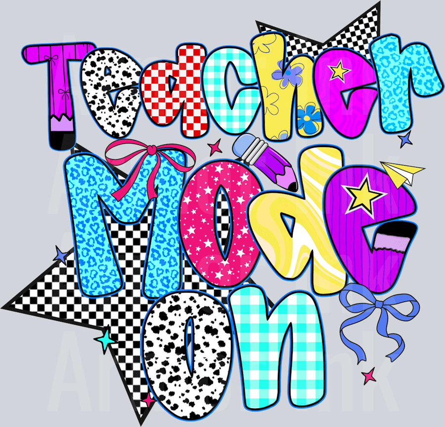 Teacher Mode On DTF transfer