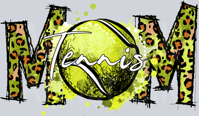 Tennis Mom DTF transfer