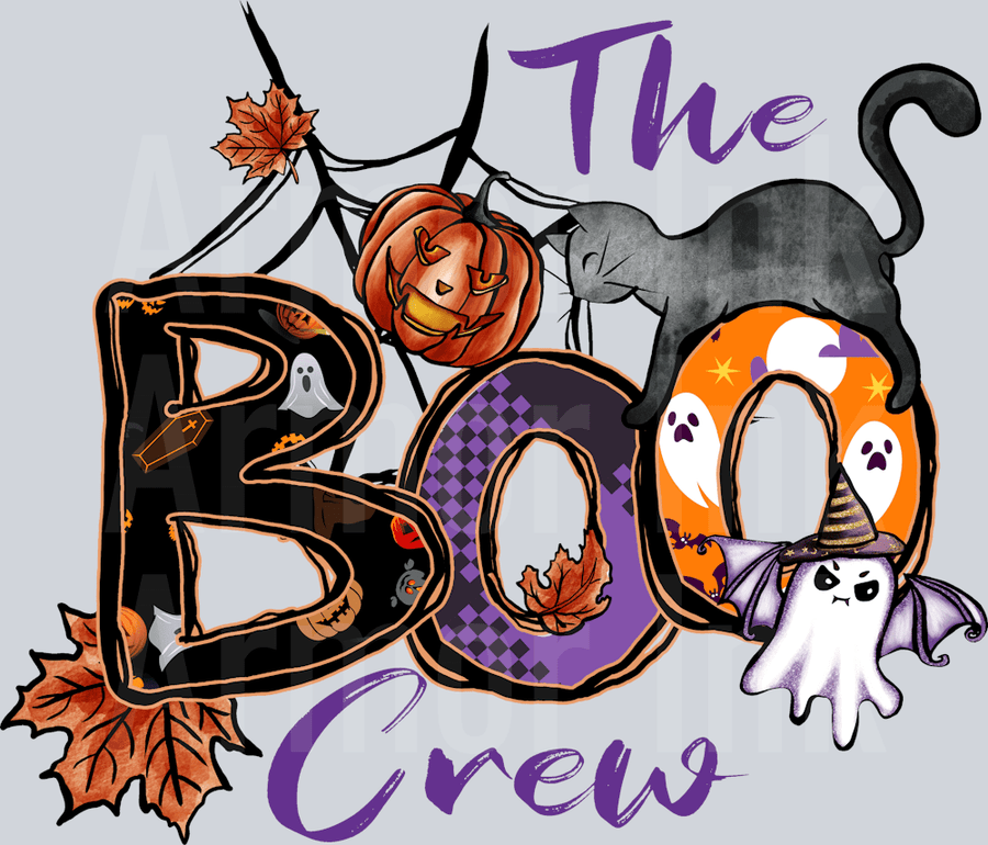 The Boo Crew DTF transfer