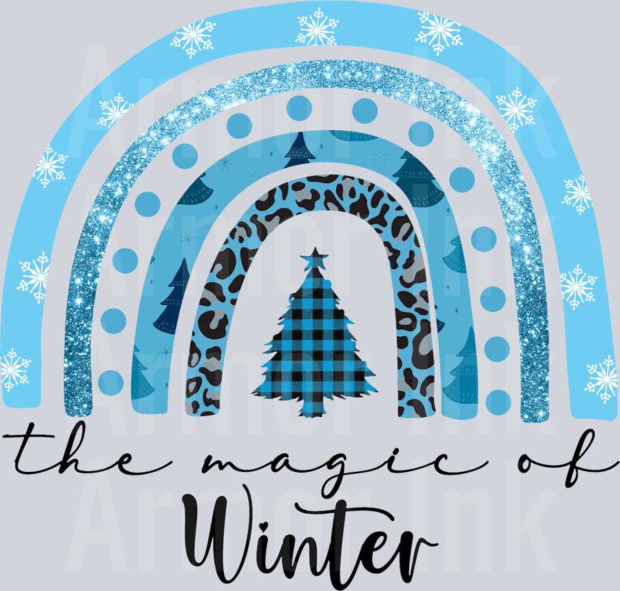 The Magic Of Winter DTF transfer