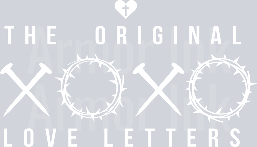The Origingal XOXO Love Letters DTF transfer