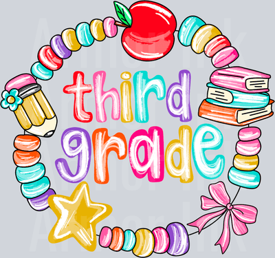 Third Grade DTF transfer
