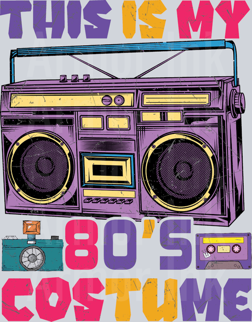 This Is My 80's Costume