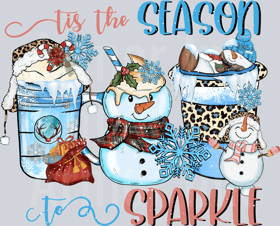 Tis The Season To Sparkle DTF transfer