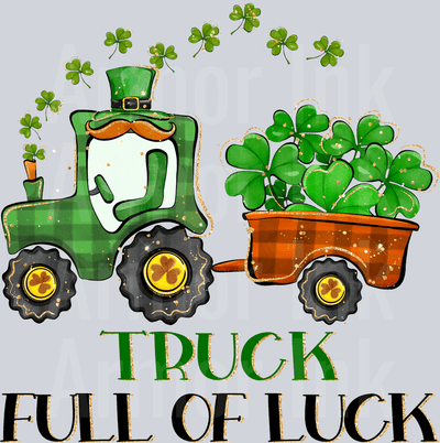 Truck Full Of Luck DTF transfer