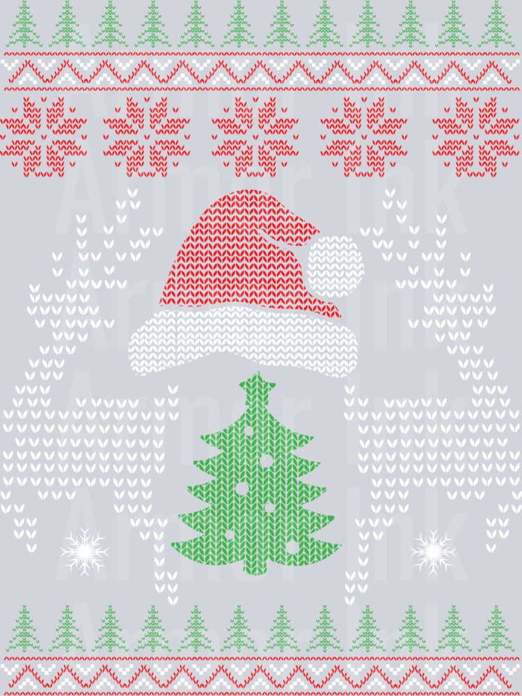 Ugly Christmas Design DTF transfer