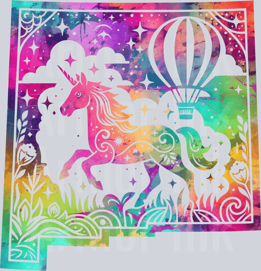 Unicorn Balloon Colorsplash